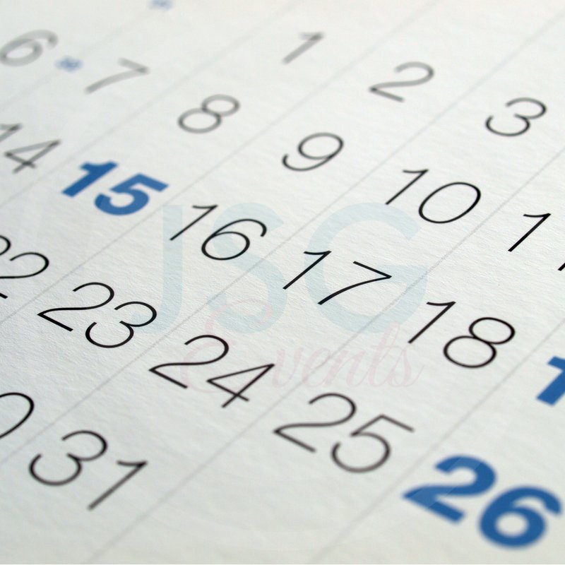 JSGEvents's tweet photo. QOTD: I was recently asked about our shortest/longest #wedding planning timeline. Shortest=6 weeks, longest=2 years How long did you plan? https://t.co/HZG1vCeq2P