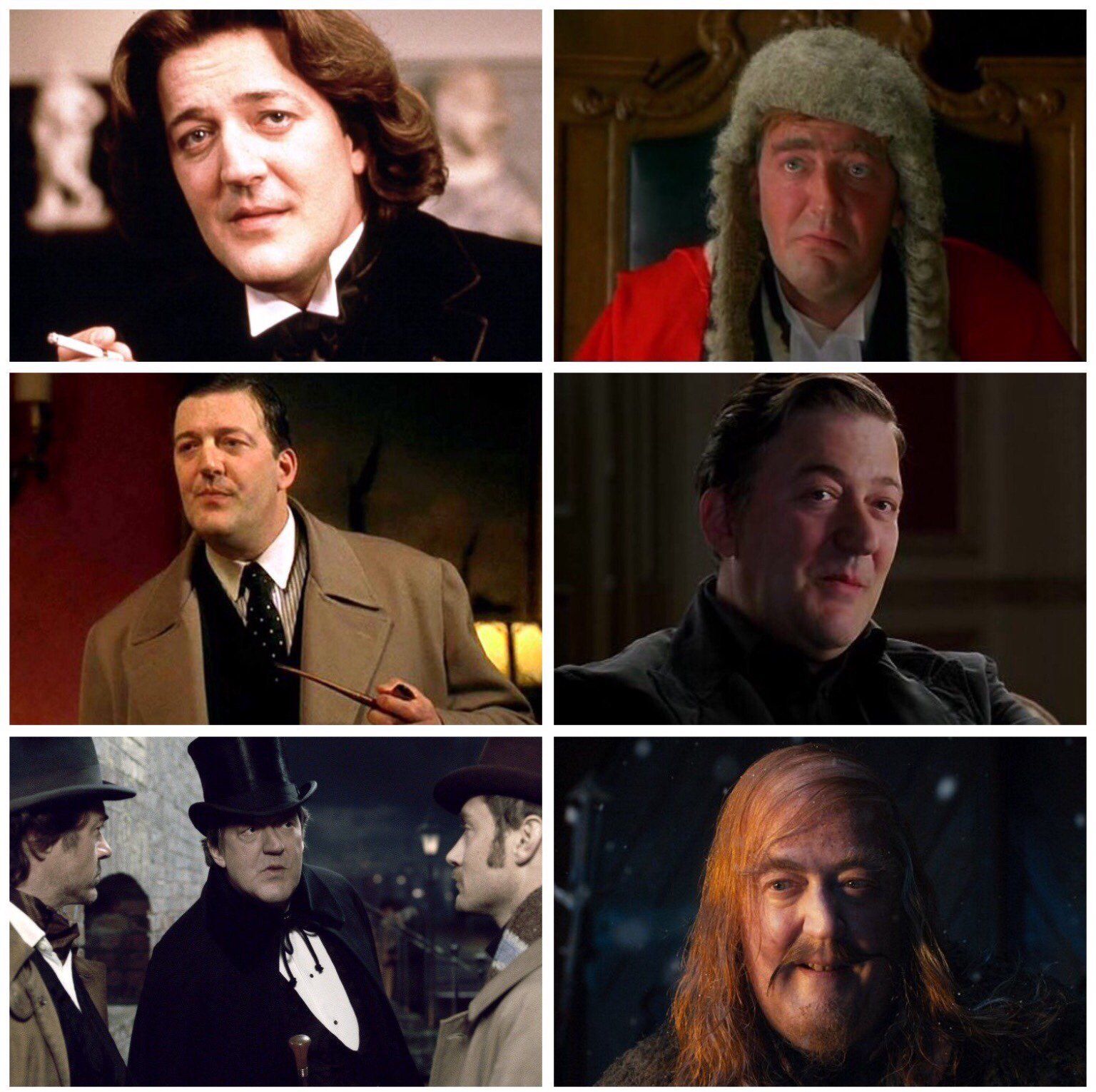  Happy 60th birthday to Stephen Fry! Some highlights in film: 