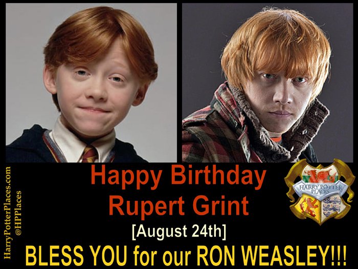 Happy Birthday to Rupert Grint 