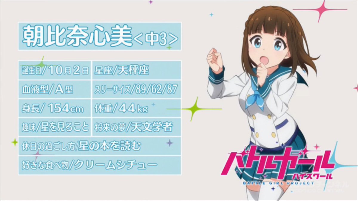 Halical ハリカル 蓮見 うらら Cv 内田真礼 朝比奈 心美 Cv 原田ひとみ ニコ生 17 08 18 00 00開始 バトルガール ハイスクール 7話上映会 バトガ T Co Gemkfrjewf アニメ 夏アニメ 夏アニメ17 T Co Ipwjqgs5yk