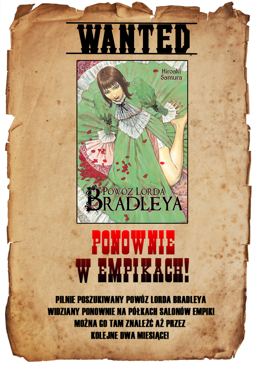 WanekoWaneko's tweet photo. Kochani, już od dziś na półkach salonów empik możecie znaleźć kolejne nasze reedycje :)
#acony #sglb #powozlordabradleya #manga #reedycja https://t.co/Vdgg5EGOmX