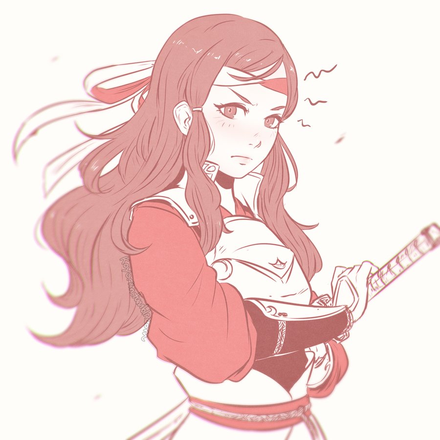 drawing of hana i did last year! #FireEmblemFates