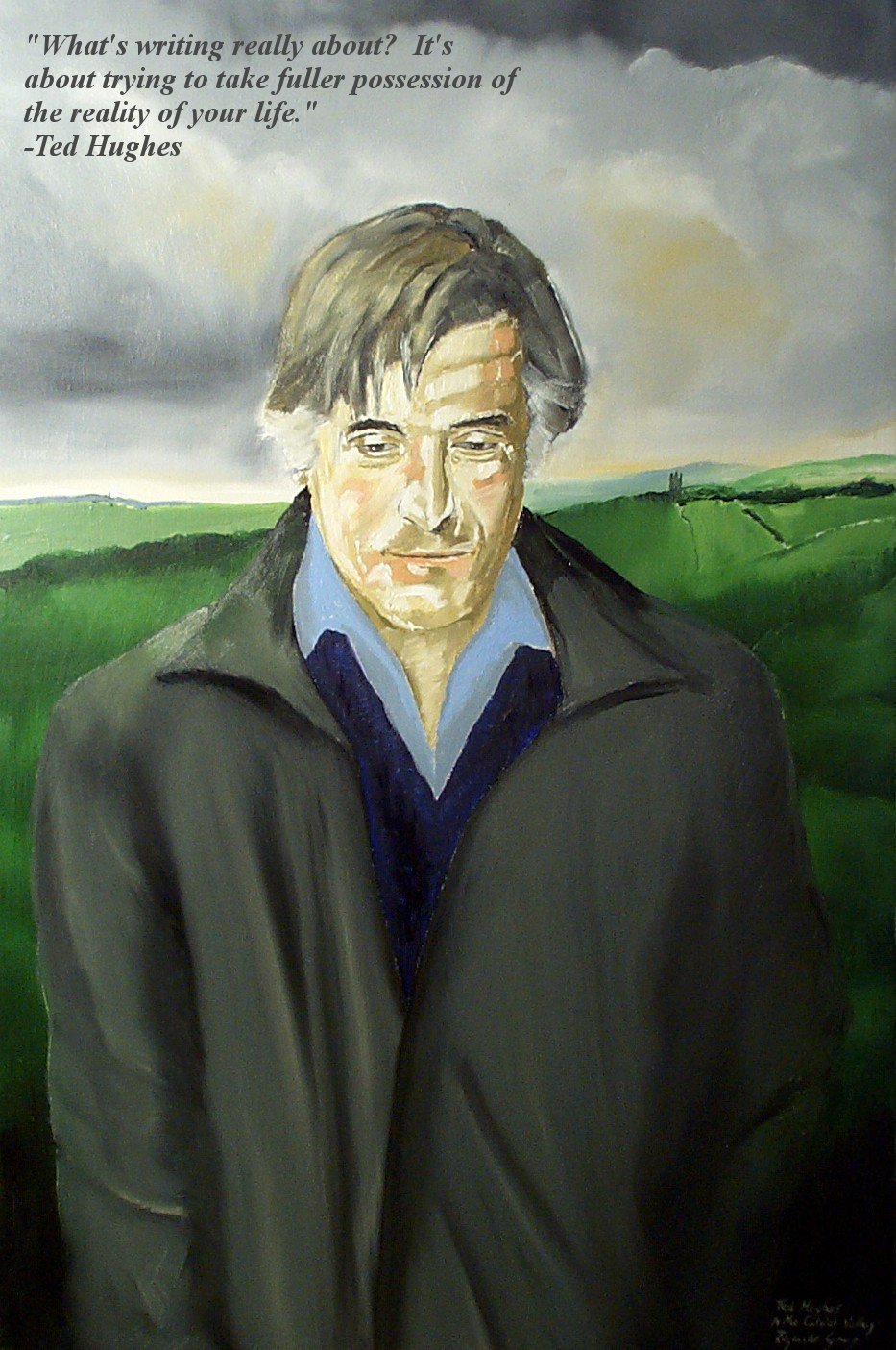 Happy birthday to Yorkshire poet Ted Hughes, born in 1930. 
