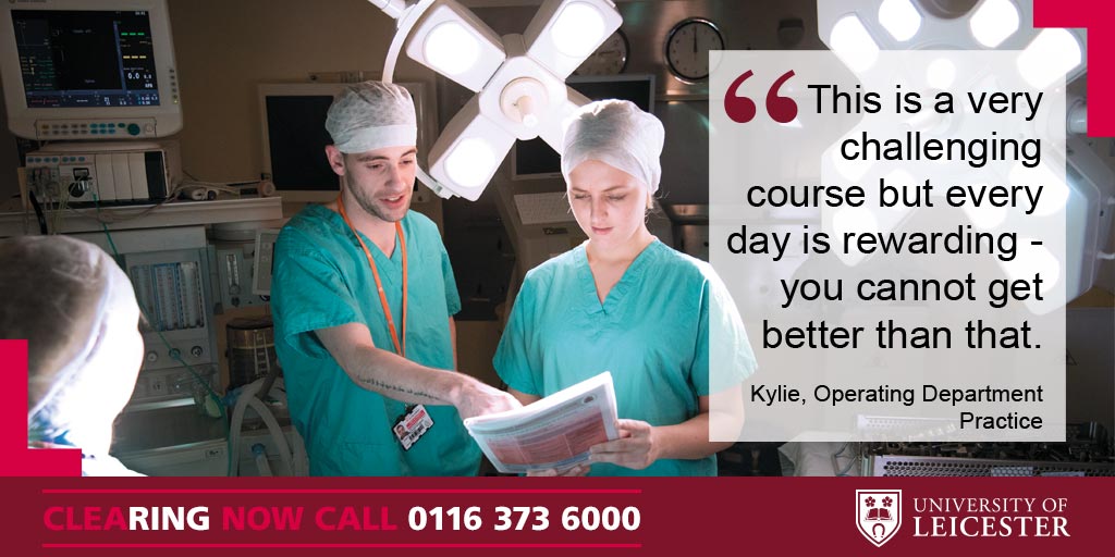 University of Leicester tweet media