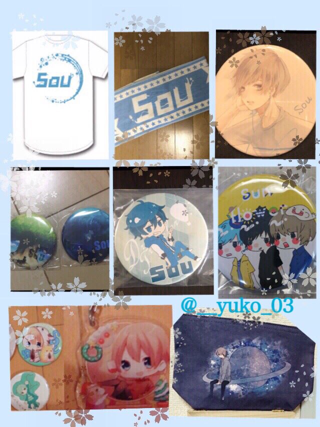 Sou 燻ん 歌い手 缶バッチ アクキー Sou 燻ん 歌い手 缶バッチ アクキー