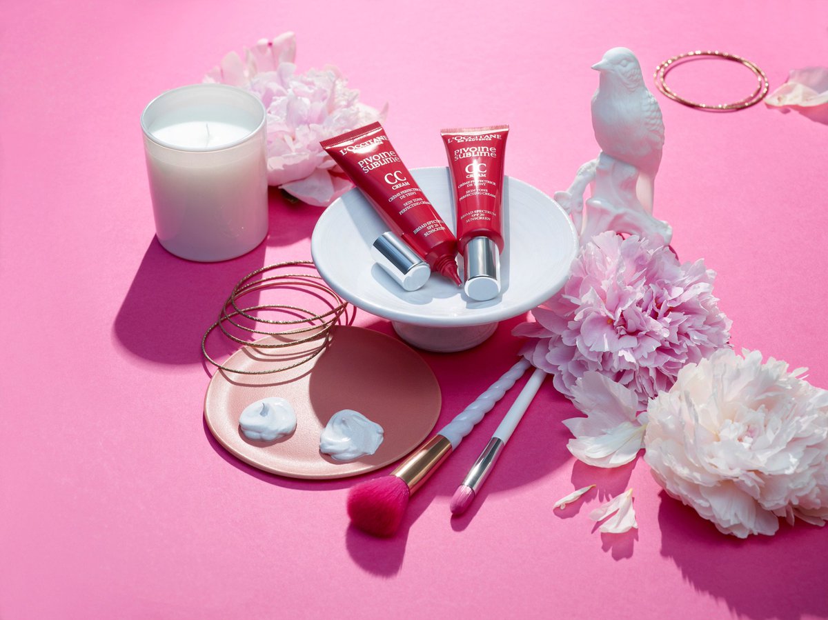 LOCCITANE_ME's tweet photo. Our #Peony #CCCreams give skin a fresh #complexion & protects against the ☀️ (SPF 20). Available in Light & Medium shades #LOccitane_me https://t.co/h7k4vZvXcq