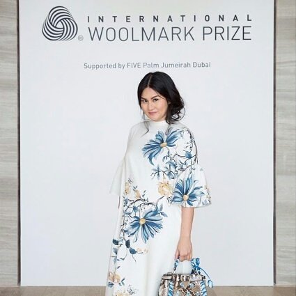 ToniandGuy_UAE's tweet image. #TBT to @thestyleeditor at the International #WoolmarkPrize 2017/18 regionals – hair styled by Toni&amp;amp;Guy, July 2017, Dubai.