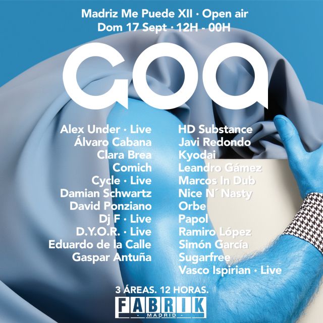 fabrikdiscoteca's tweet photo. "RT" y gana la doble para #Goa 🤚 https://t.co/CjgIqY23Ey