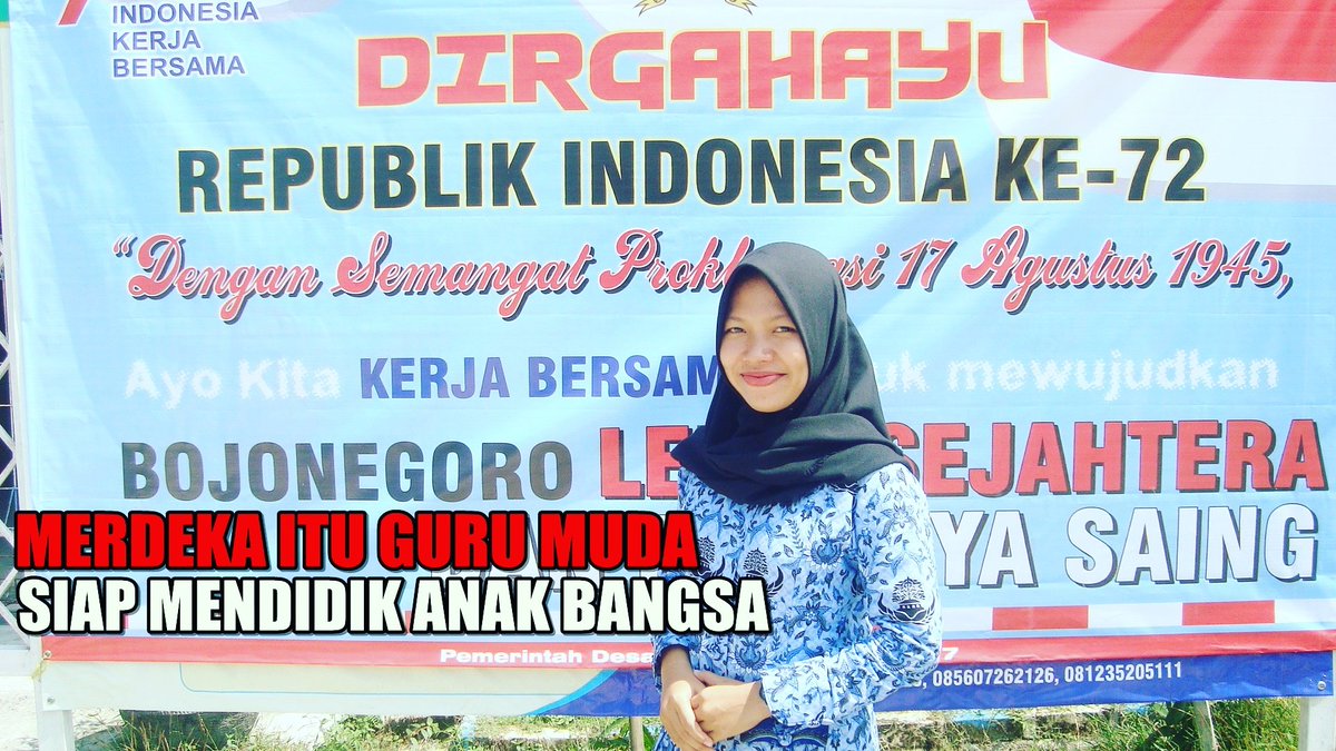 Ogurin82's tweet photo. Yang muda yang berkarya!
Dirgahayu Indonesia ku π
@onthespottrans7
#ots7merdeka #onthespot https://t.co/x0Jr7AOiPK