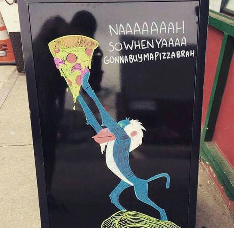 sprotbroughboat's tweet photo. Pizza &amp; Peroni Thursdays: £12:50
Any Pizza. Any Pint (of Peroni). Every Thursday.
#lionking #pizza
Photo credit: https://t.co/XI5LW1HXzK https://t.co/22xYxdlXXD