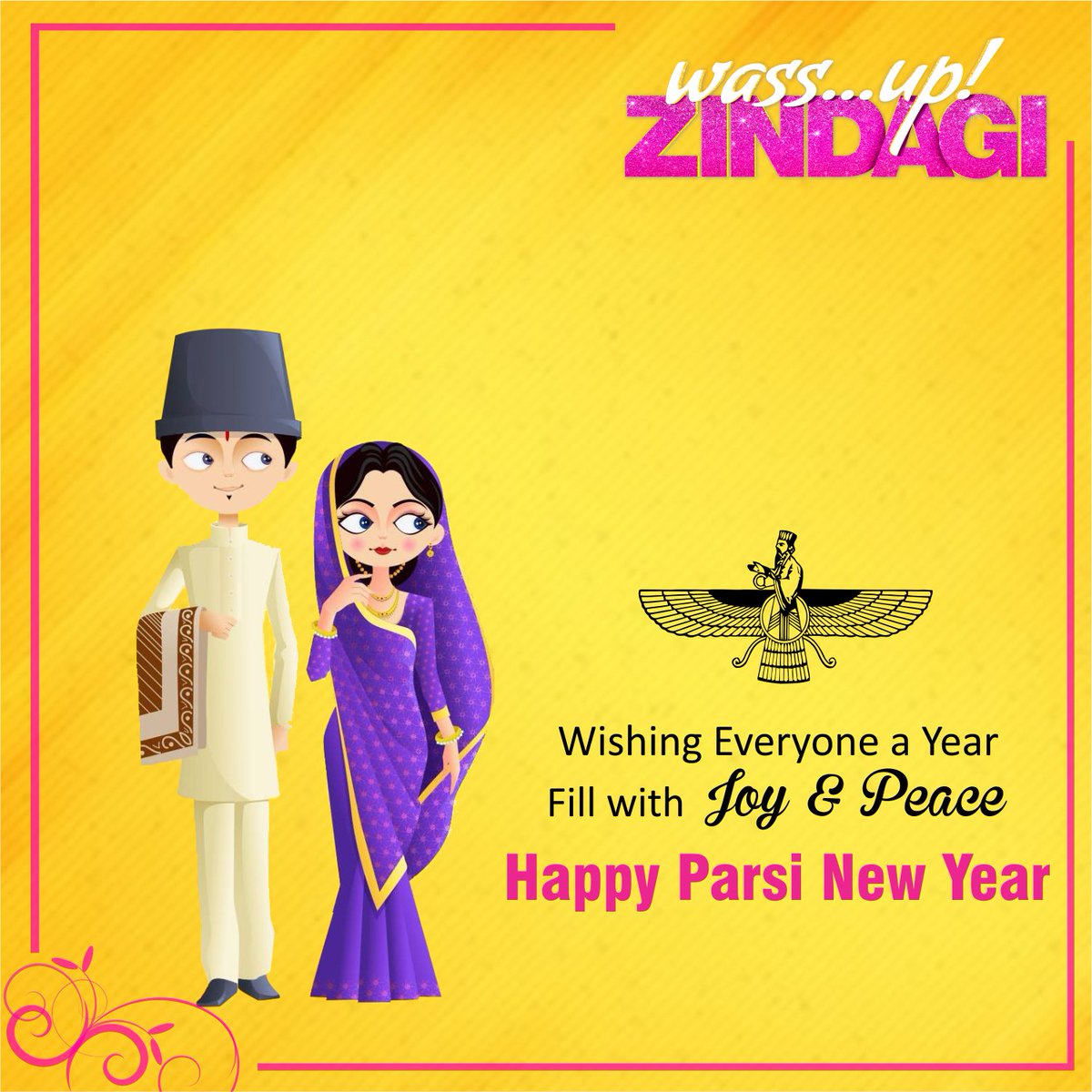 Wishing Everyone a Year Fill with Joy and Peace
#HappyParsiNewYear #wassupzindagi #gujarati #movie