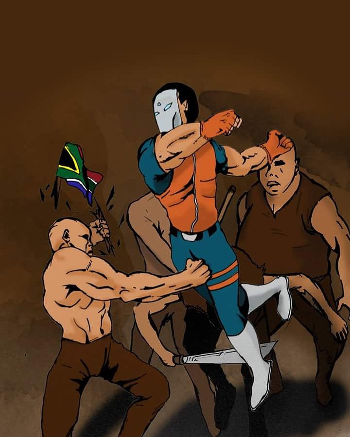 SplitPageComics's tweet photo. FINALLY! A hero South Africa can relate to!
You're guaranteed to fall in love
with this story.
Check link in bio*
#comicbooks #heroes #msoja https://t.co/8BN0MQjFkY