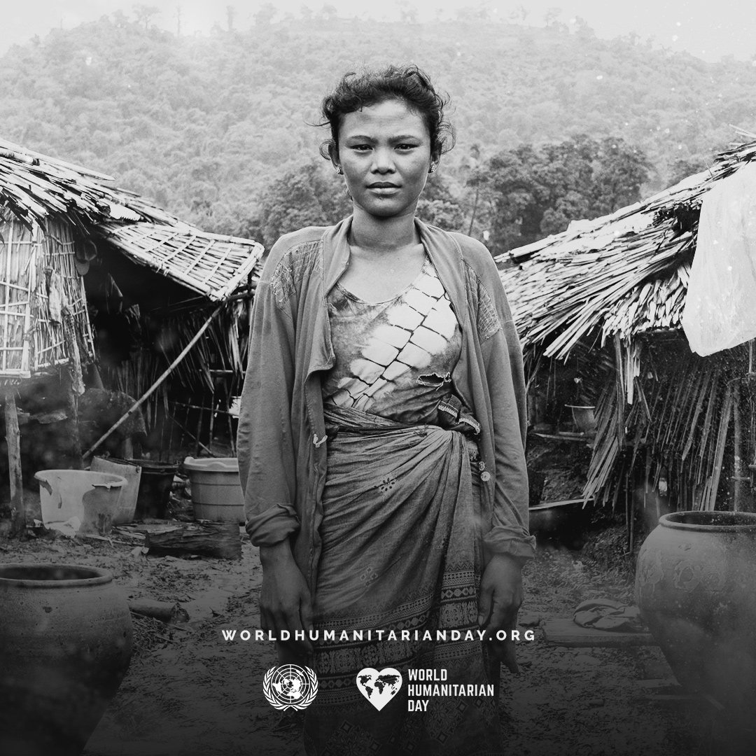 ochamyanmar's tweet photo. People fleeing war are #NotATarget. They deserve the basics to survive: water, food, shelter. Sign the petition: https://t.co/Ez15vyrqpK https://t.co/egjBGDgse7