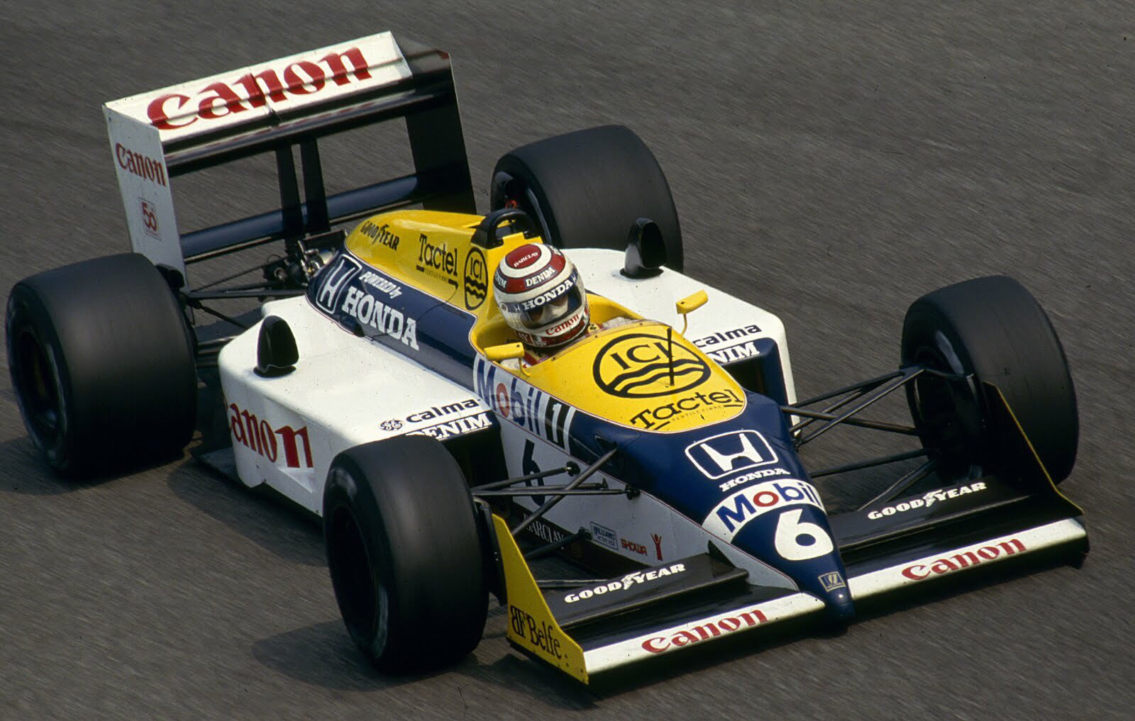 Wishing Nelson Piquet, first world champion in 1987, a very happy 65th birthday. 