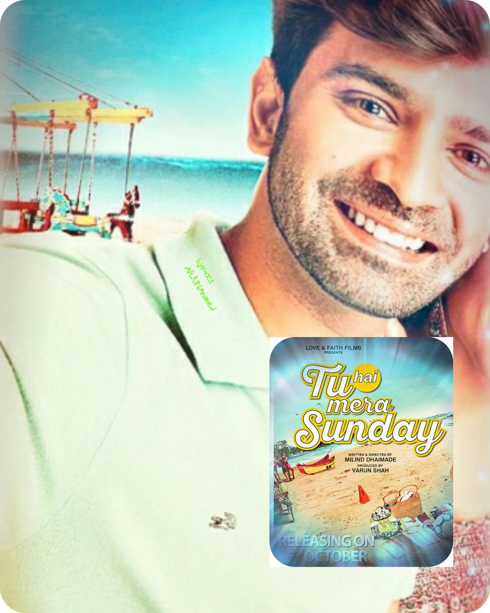 80M2018's tweet photo. Amazing poster 🔥👍
#THMSPosterLaunch 
#TuHaiMeraSunday6Oct 👏💞
#ArjunAnaned ⚽ good luck #BarunSobti 💖😌 https://t.co/wKfQTK8xas