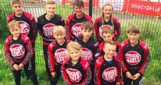 RogueStateRacin's tweet photo. We've only got promotion to the Elite team league. Full story https://t.co/NpHc4PItFM Small group of rogues outta #Devon @swsportsnews #BMX https://t.co/UQQgHEiNy5