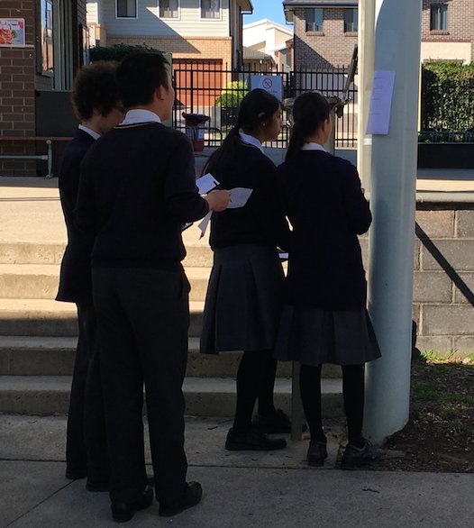 90_hamill's tweet photo. Miss Boggs' class preparing for the HSC with a #mathsrelay 
#MADVB17 #RUTAC #CCCMaths @CCCWestHoxton https://t.co/USpgxK2xGJ