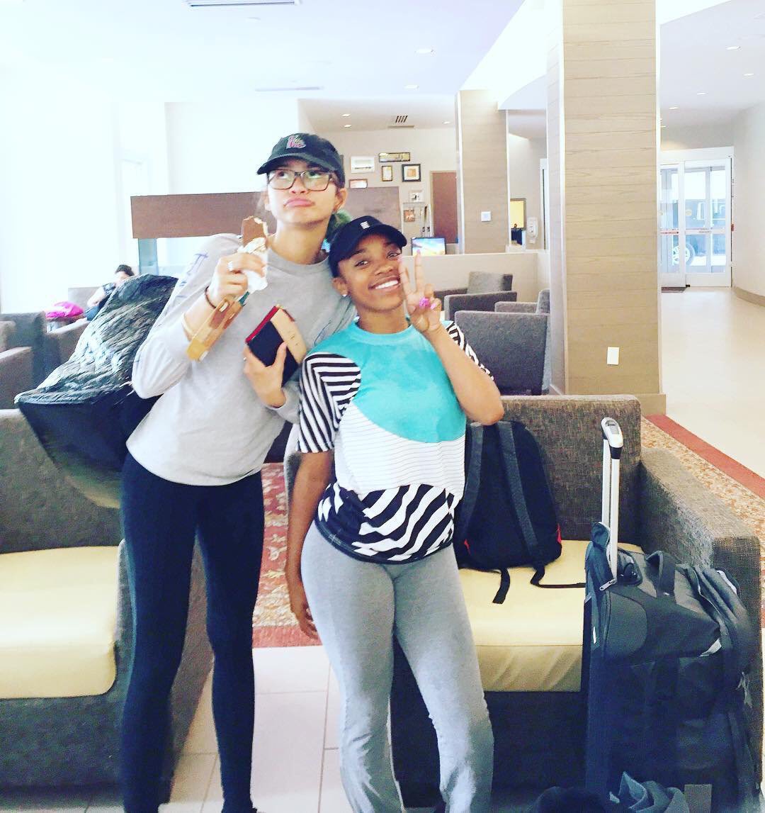 throwbackdaya's tweet photo. (August 16, 2016) Deja Carter via Instagram: "Literally my favorite person to travel with💙✈️..." https://t.co/CMtlNzB4cV