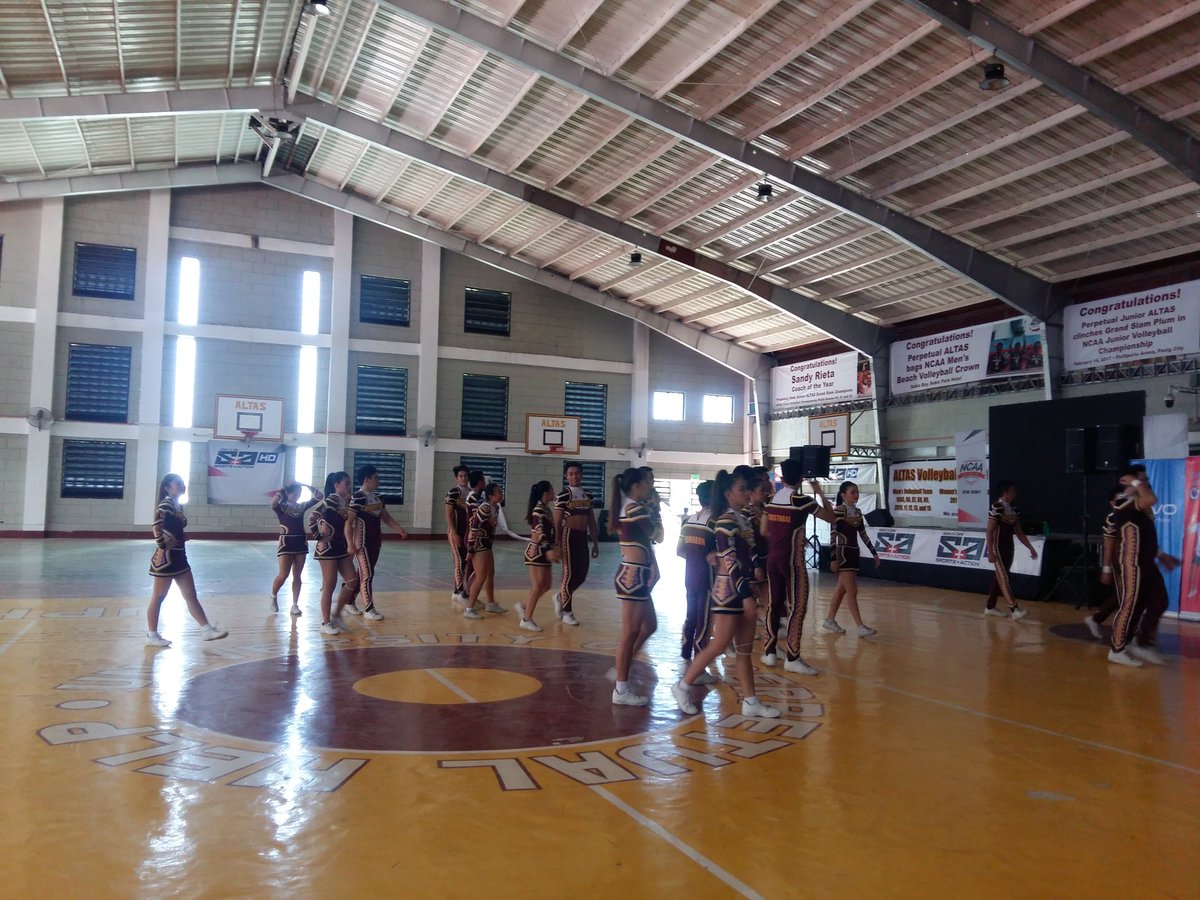 thePERPETUALITE's tweet photo. #TPerpsUpdate: Are you ready for the #NCAACampusTour here at the UPH Gyms 1 and 2, Petpetualites? Here's a sneakpeak! https://t.co/wDUoZs2XTs