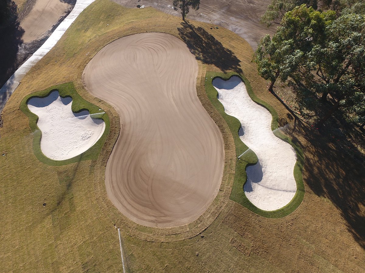 FlemmingGolf's tweet photo. Happy to see turf going down at Strathfield Golf Club! @Golf_by_Design_ https://t.co/UI4M5t3plO