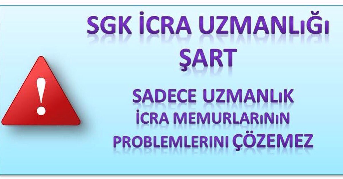 ecaglayansgk's tweet photo. #icrayıUzmanYapTahsilatıSgkyaBırak @msbagli @jsarieroglu  @memetsimsek @naci_agbal @BA_Yildirim https://t.co/XSFHEYt4wa