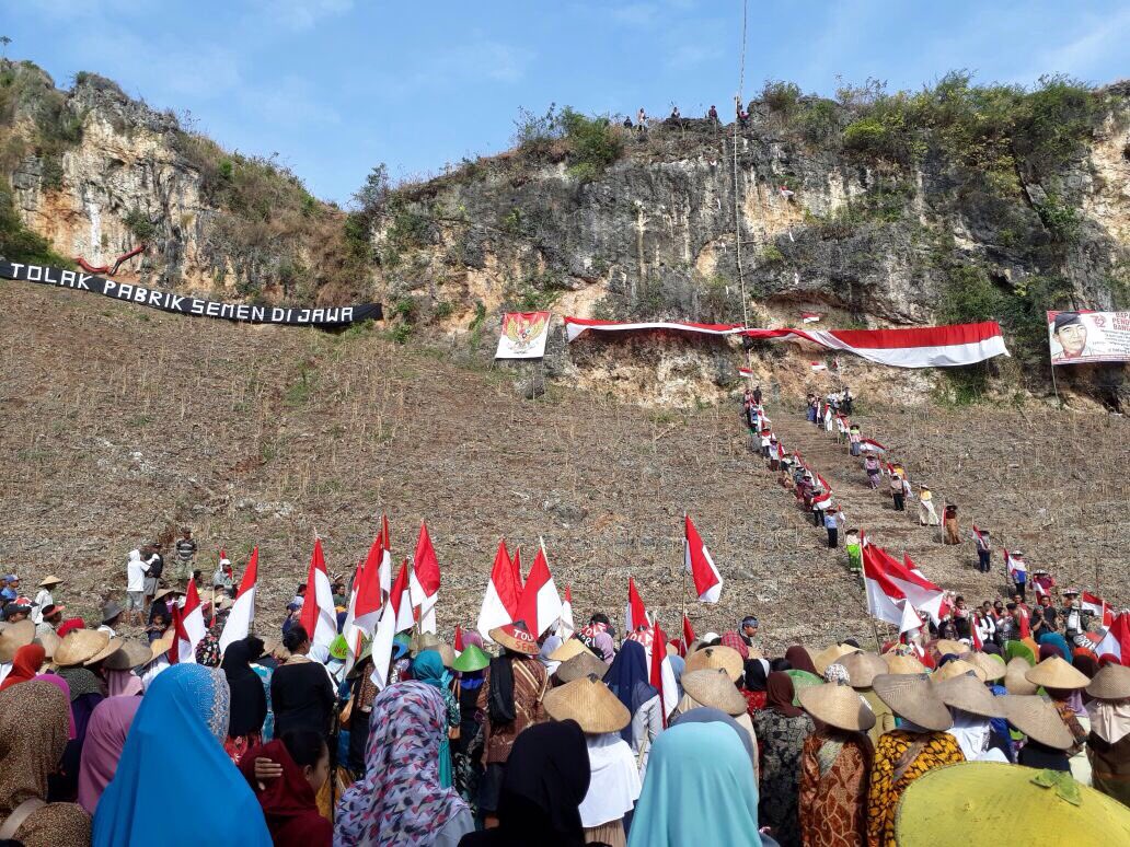 alinursahid's tweet photo. Salam dari Kendeng https://t.co/BpvRCwXU6i