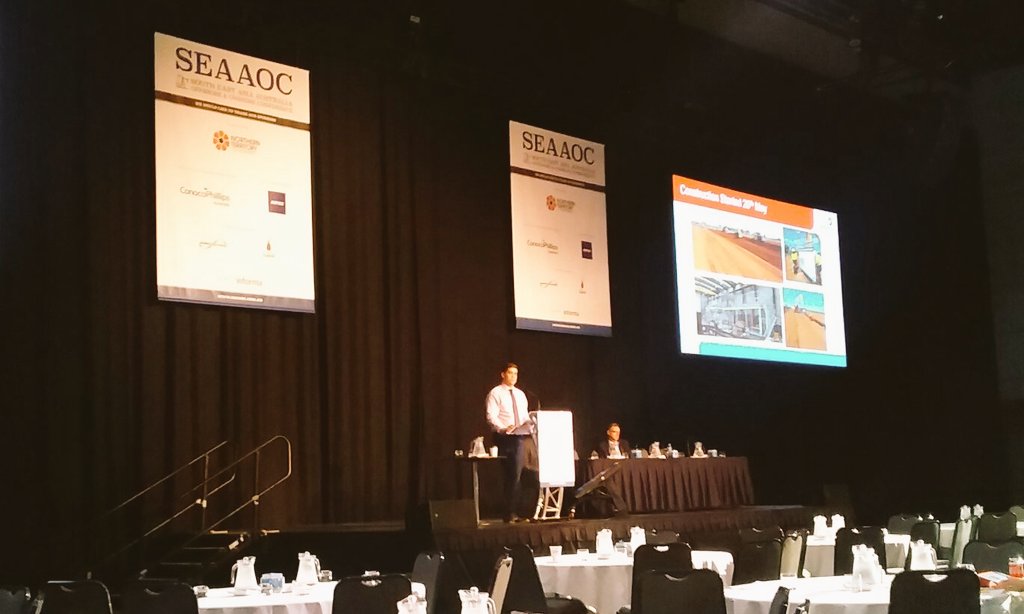 digintelligence's tweet image. Final session of #SEAAOC. Update on the latest developments with the Northern Gas Pipeline by @JemenaLtd 
#NTRW @NTResourcesWeek  #NGP
