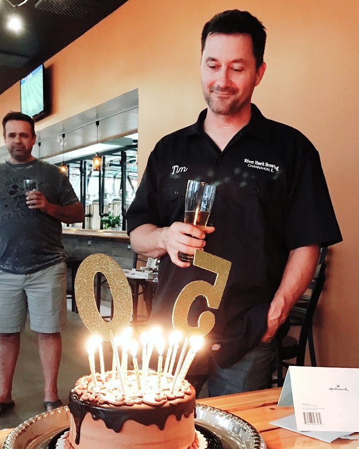 RHB_LLC's tweet photo. Thank you to everyone who came out to celebrate Tim's birthday tonight! Remember to wish Tim a happy one if you see him before Saturday! 🍻 https://t.co/R3djNp3bCx