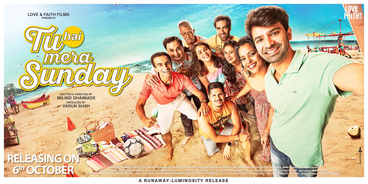 BarunSobtiPage's tweet photo. Stunning poster #THMSPosterLaunch Good Luck team @loveandfaith689 @MilindDhaimade @BarunSobtiSays @ShahanaGoswami #TuHaiMeraSunday6Oct https://t.co/tmzIUE1jPQ