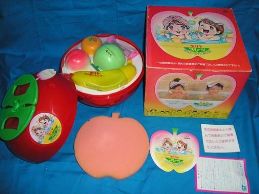 りんごちゃん おふろセット Amazon.co.jp: 昭和 レトロ ダリヤ りんごちゃん おふろセット 倉庫品