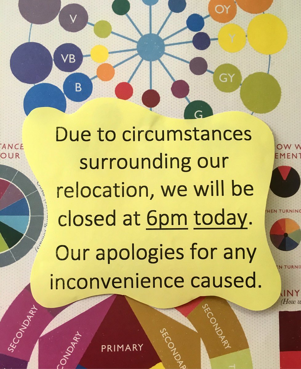 Back to normal tomorrow! #OperationRelocation