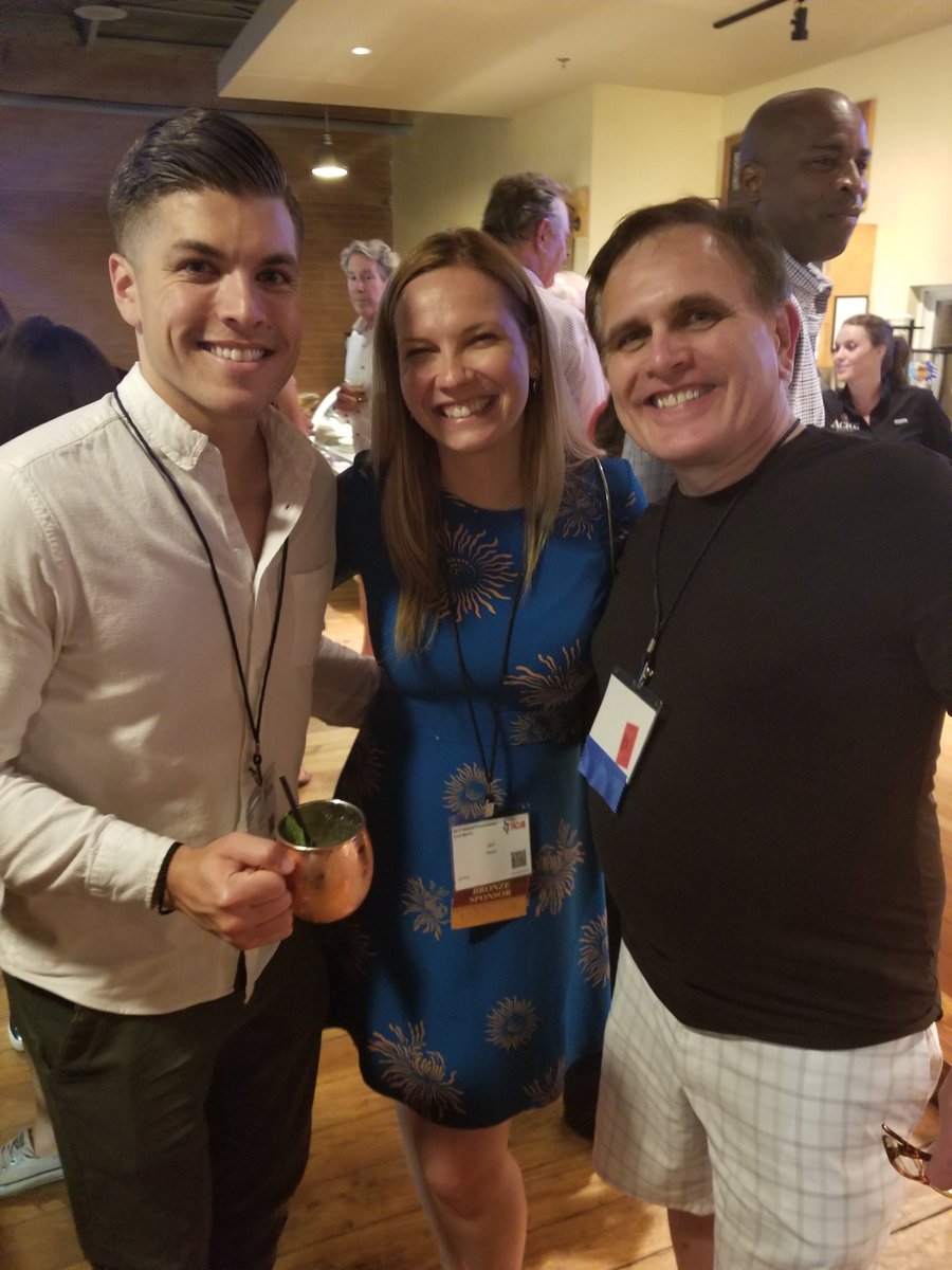 LensofJen's tweet photo. Great times with @tempestim and the whole #TACVB17 crew @AcreDistillery1. #adaratreks #SeeFortworth https://t.co/3f0mnGJO0z