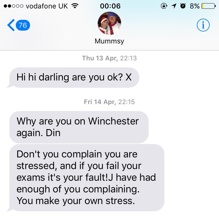 HaarrietG's tweet photo. Suck on that mum https://t.co/4muFfhLKKP