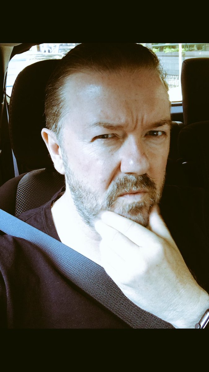 Ricky Gervais talks Trump, Twitter, touring for #Humanity &amp; more: gothamist.com/2017/08/16/int… article via <a href="/Gothamist/">Gothamist</a>