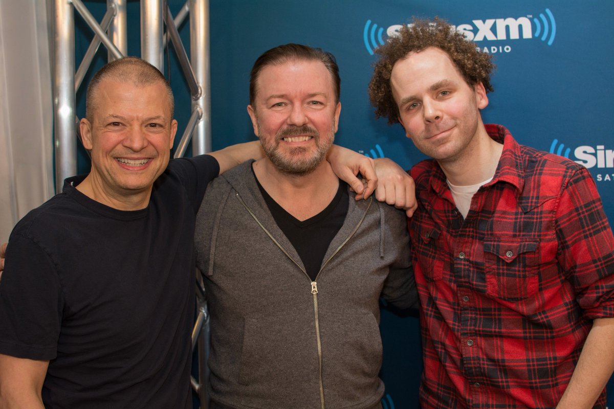 WATCH: Ricky Gervais on the Jim Norton &amp; Sam Roberts show (07/20/2017) youtube.com/watch?v=4ECqWj…