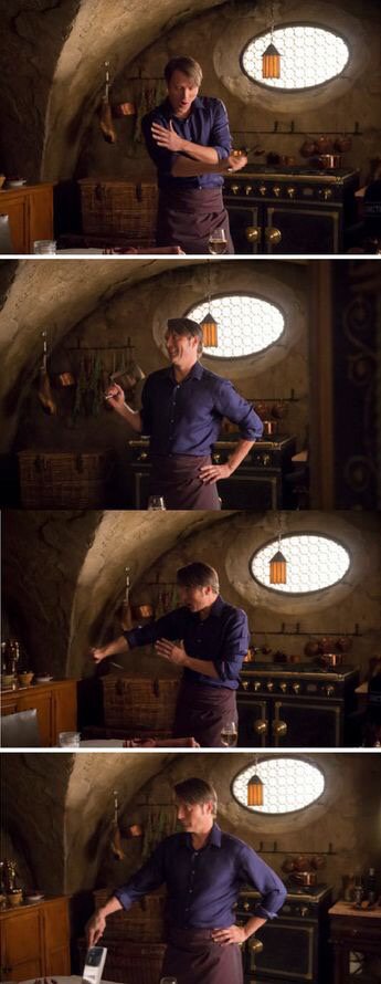 TreeCookies's tweet photo. I miss @NBCHannibal cooking scenes #MadsMikkelsen  https://t.co/W3d2jqCmi5 https://t.co/KARAY3BThb