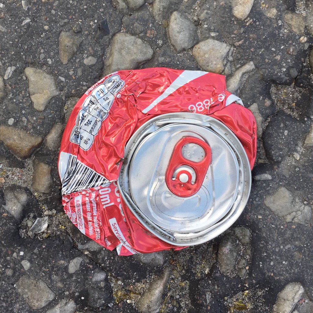 SNyeland's tweet photo. #CrashedCocaColaCanCollection #1000 #found_object #position: 55°40'34"N 12°34'54"E
#sustainable_design? @cocacola https://t.co/ORv2jytF9a
