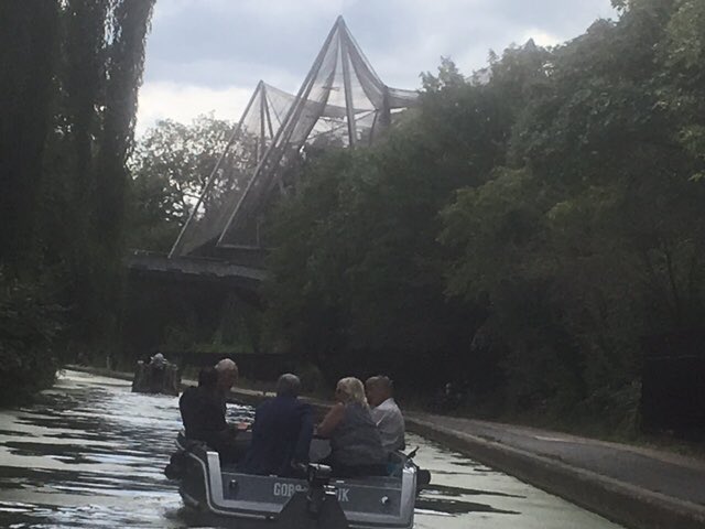 MatthewCRT's tweet photo. Great day yesterday with our NAG licensing &amp; mooring advisory group and @SorzCRT exploring the @CRTLondon waterway by @Goboatldn https://t.co/8MIUOxZpTq