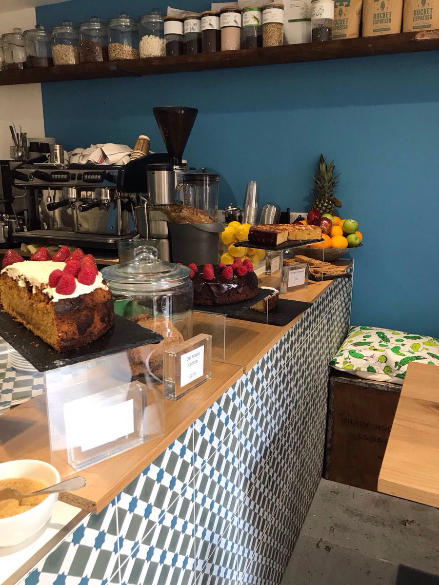 Leafi_uk's tweet photo. Check out our new café at @FashionTextileMuseum, we serve freshly baked cakes, daily prepared sandwiches and healthy smoothies ☕ https://t.co/6dAjMYSQTP