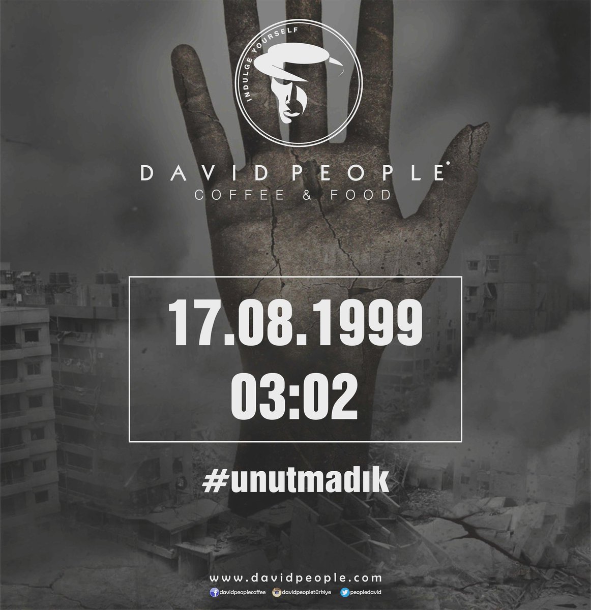 davidpeopletr's tweet photo. #davidpeople #17agustos #unutmadik #deprem #anıyoruz https://t.co/SvOf6b16K0