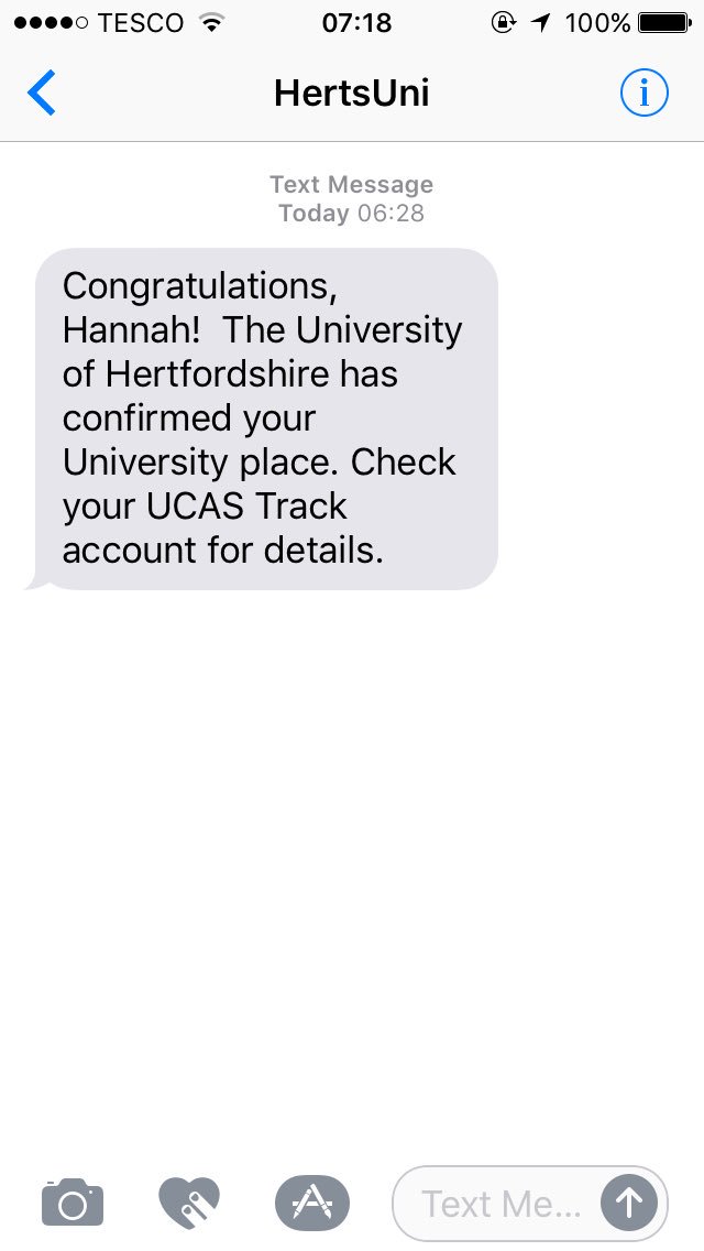 Thank you to everyone who helped me get to this point, two A* and a B and a paediatric nursing course starting in September! #SPEAK