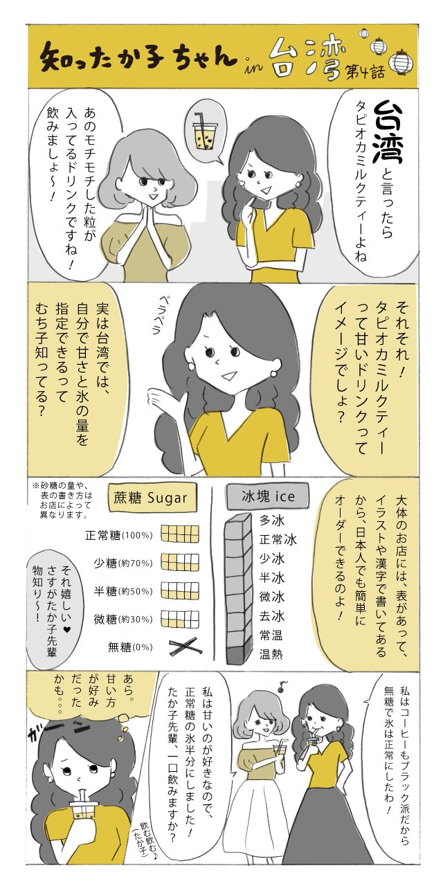 Travellers Note على تويتر 旅ゴー 旅行４コマ漫画 知ったか子ちゃん 台湾編 T Co C0jxc8hieu 4コマ漫画 漫画 マンガ イラスト 旅行マンガ 旅行 旅 知ったか子ちゃん 台湾 台湾旅行 タピオカ タピオカミルクティー 台湾スイーツ スイーツ