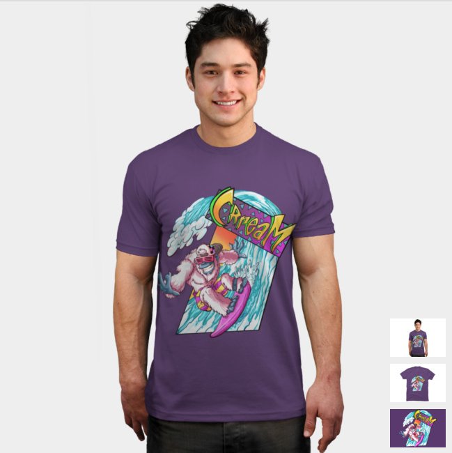 CrReaM's tweet photo. Oh yea apparently my new shirt is live on @DesignByHumans @DBHGaming . BUY BUY BUY https://t.co/ZypSrILxs1 https://t.co/QEAWDhYuj5