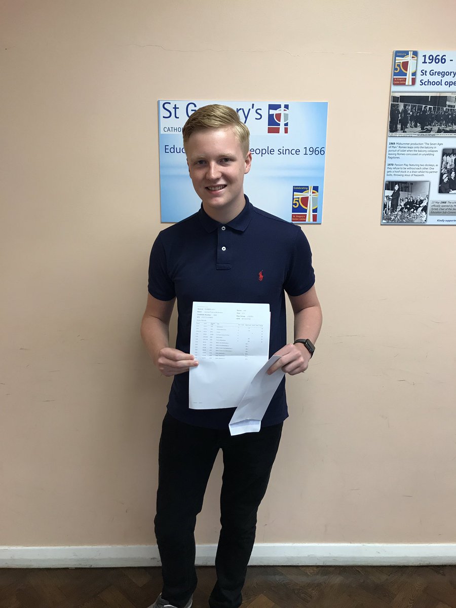 stgregoryscs's tweet photo. Well done to Sam and Clare off to Imperial and Oxford respectively! #superstars #computingAI #biochemistry #alevelresults https://t.co/6zplXtaic2