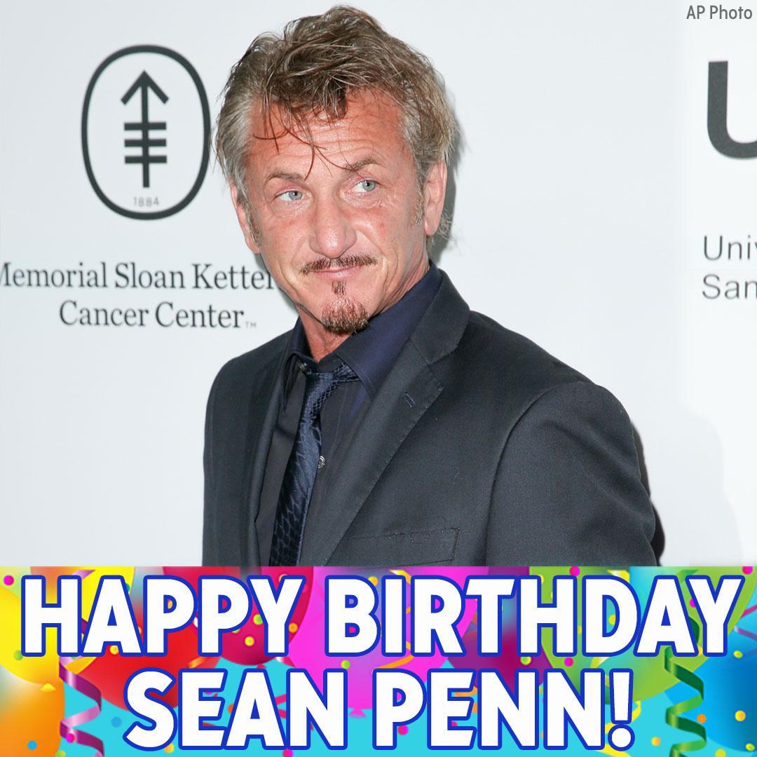 Happy Birthday to Oscar-winning actor Sean Penn! 