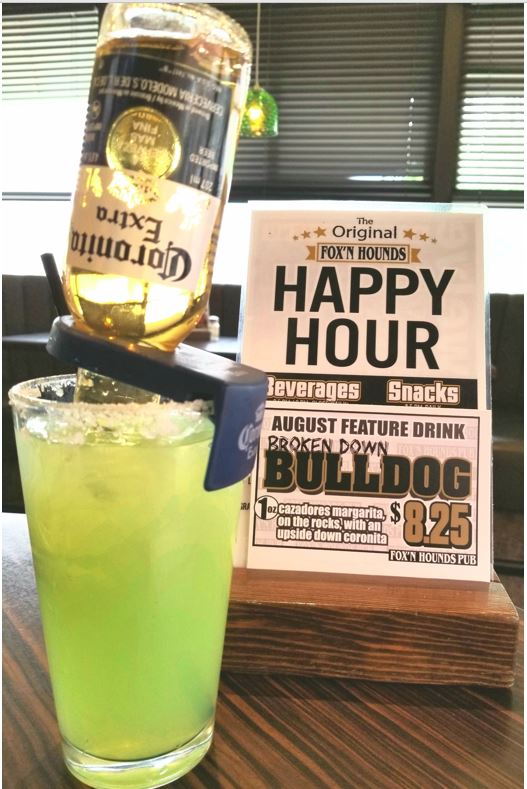 A little sweet, a little salty... get yourself a BROKEN DOWN BULLDOG! #CazadoresTequila #margarita #Coronita