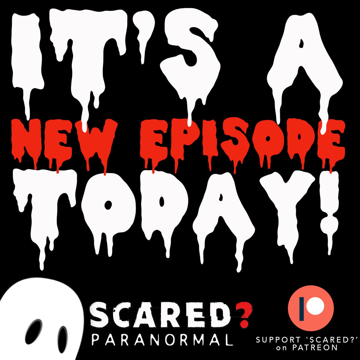 New episode out today on iTunes and at scaredpodcast.com - our #psychicmedium answers listeners questions.. PLEASE RT