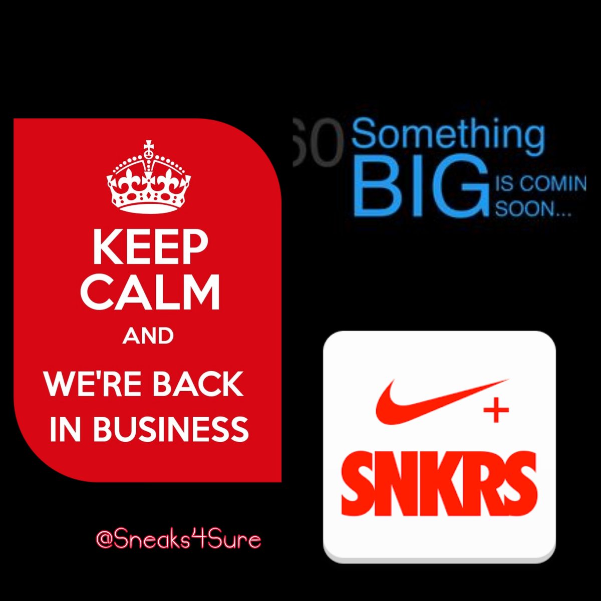 Proxy4Sure's tweet photo. ๐ฃ You are not ready๐จ Suprise coming soon๐ฃ๐๐ฑ and๐ดโจ easier than ever ๐ ๐ฅ
#Sneaks4Sure #NewRules #GameChange #FastCOP #StillAhead #DontCopyUs https://t.co/vikF1bj5EU