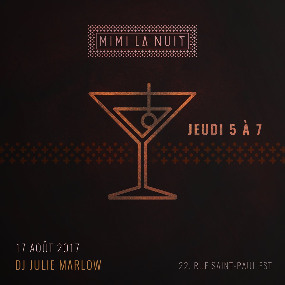 Mimilanuit's tweet photo. Ce soir 5@7 #mimilanuit
22 rue Saint-Paul Est
RSVP 514-507-5449 https://t.co/MY6wTIufPd