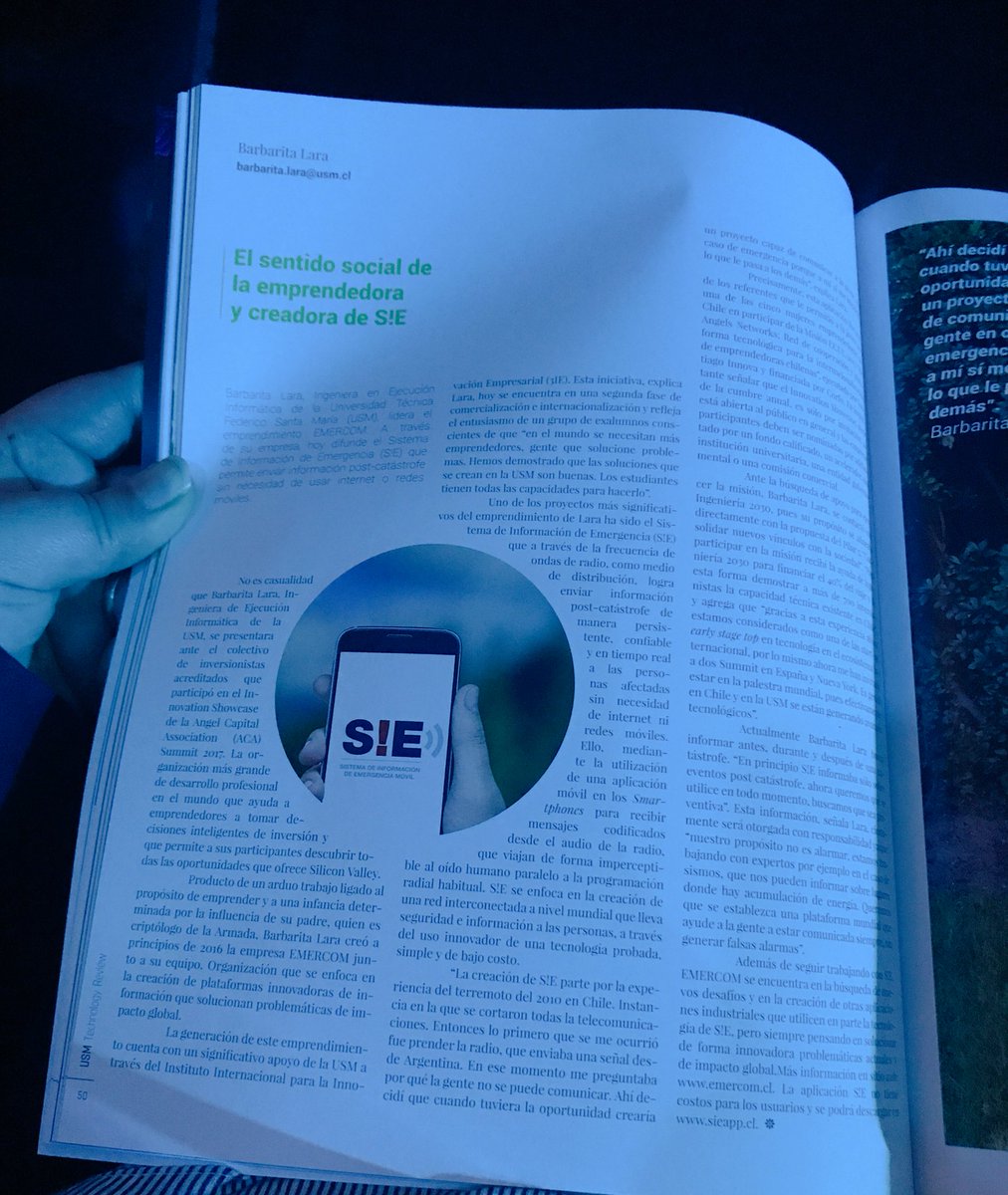 barbaritalaram's tweet image. Feliz de poder compartir nuestro proyecto @SieEmercom.Todo esto es posible gracias a mi equipo y las personas q nos apoyan! #EnergySummit